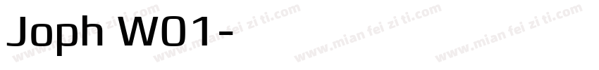 Joph W01字体转换